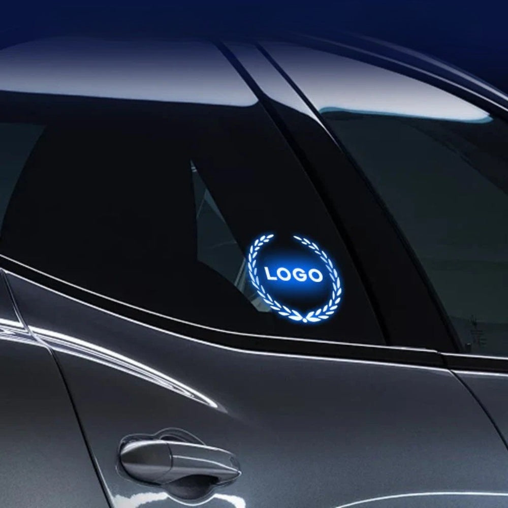 Dobíjecí LED logo auta - neonový světelný efekt