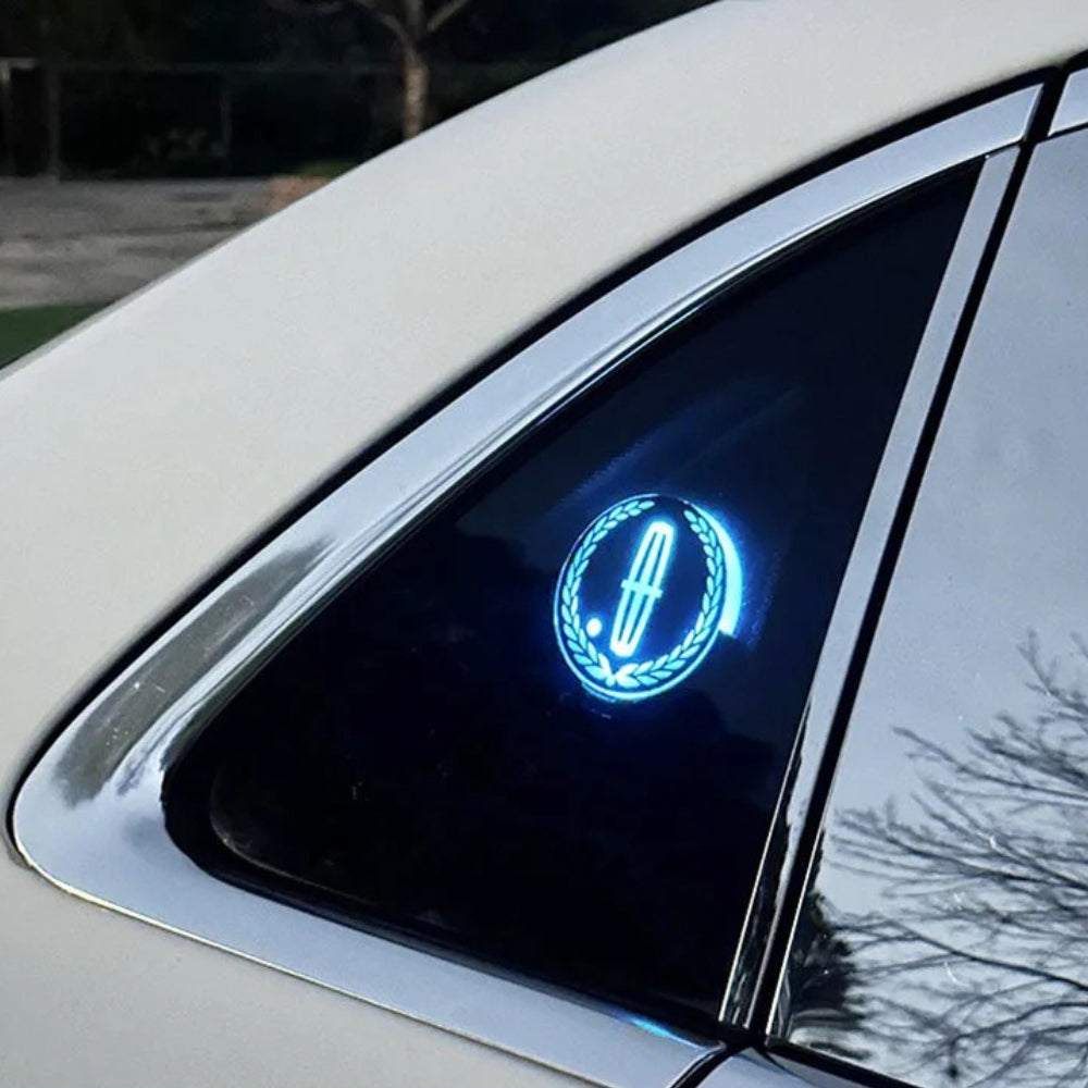 Dobíjecí LED logo auta - neonový světelný efekt