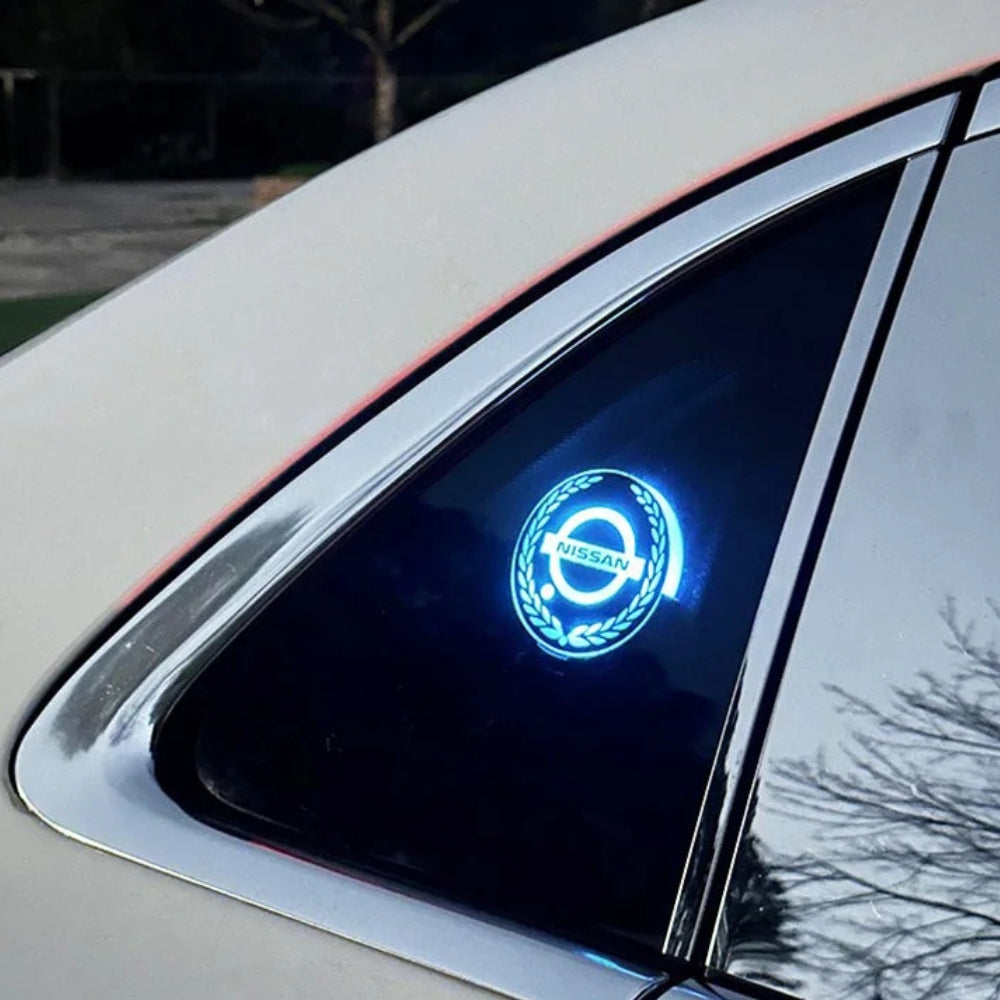Dobíjecí LED logo auta - neonový světelný efekt
