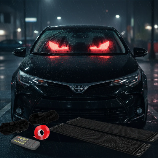 LED autószemek - 2 darabos csomag