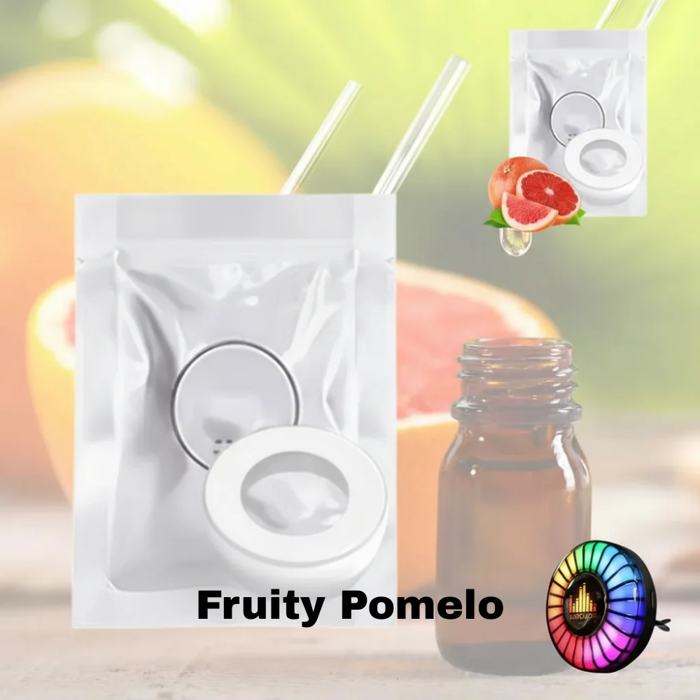 Lampka samochodowa LED z logo w muzycznym rytmie (z dyfuzorem zapachu)