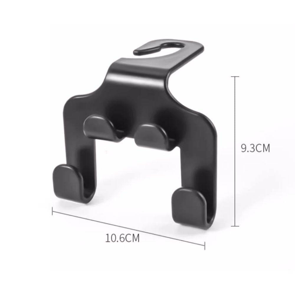 Gepersonaliseerde autostoel organizer haken